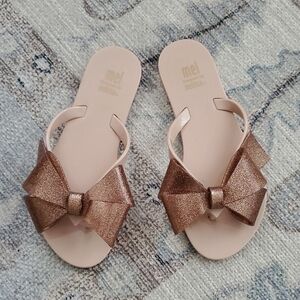Mini Melissa Mel By Melissa Little Kids Girls Harmonic Bow III Flip Flop Sz13